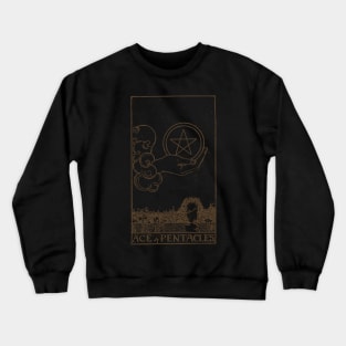 Ace of Pentacles Crewneck Sweatshirt